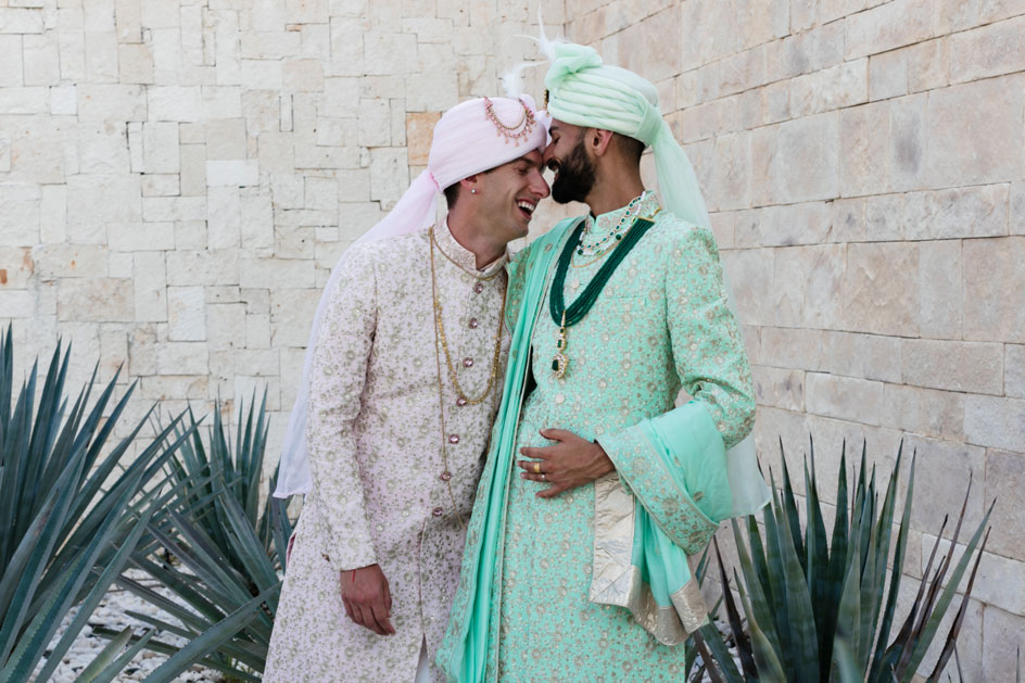 Hindu LGBT Grand Palladium Costa Mujeres Wedding photography