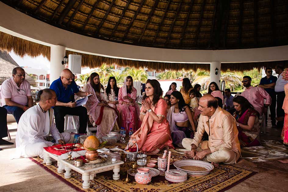 South Asian Wedding Photographer Cancún