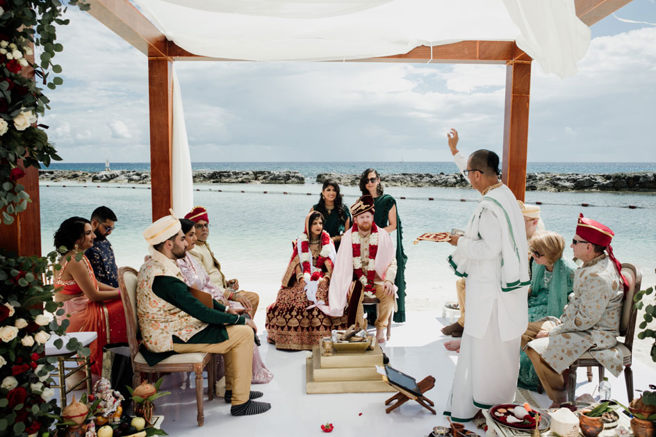 Sout Asian wedding Photography Riviera Maya