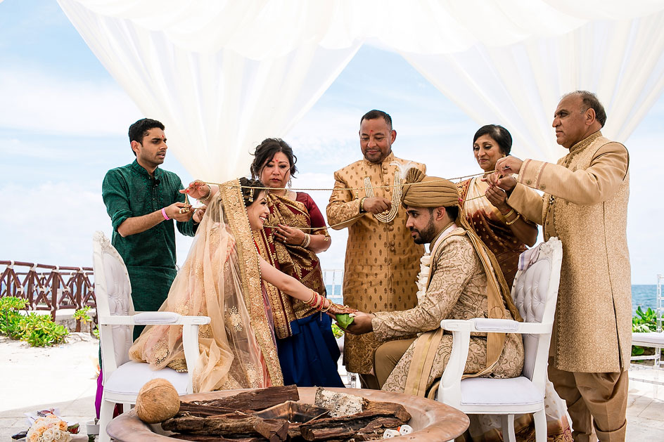 Fusion Hindu Wedding at Hard Rock Riviera Maya