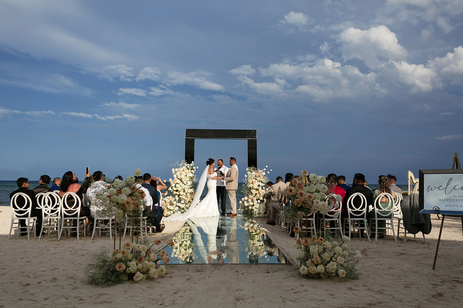 Wedding photography at Blue Venado Seaside 
