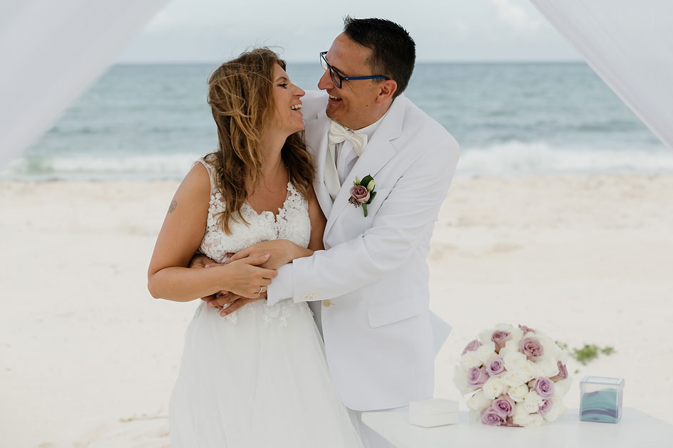 Wedding at The Beach of Playa del Secreto