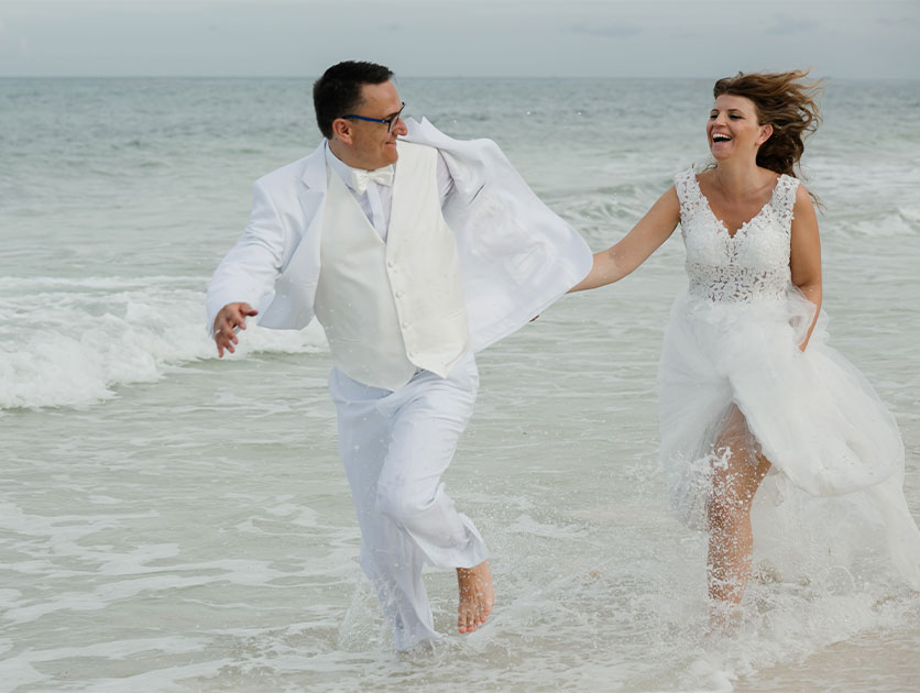 Wedding at The Beach of Playa de Secreto